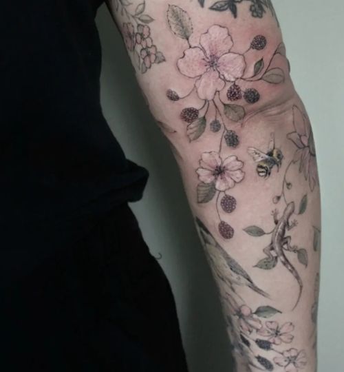 arm bloemen