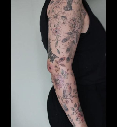 bloemen arm anne